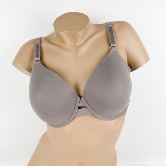 Women's Warner's Underwire Bra size 38D Light Purple Silky Fabric - Picture 1 of 6